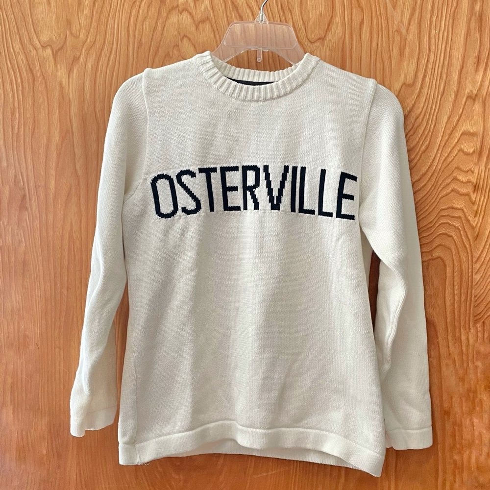 Holebrook Sweden Osterville weatherproof sweater, ivory, size small